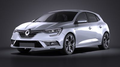 Renault Megane 2016 VRAY