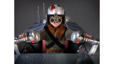 Star Wars Pod Racer with Anakin