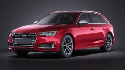 Audi S4 Avant 2017 VRAY