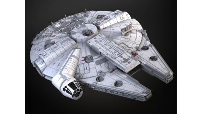 StarWars Millennium Falcon with Interior