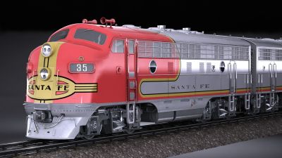 Santa Fe Super Chief Train