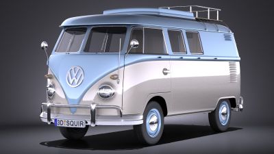 Volkswagen Transporter T1 Camper Van 1950 VRAY