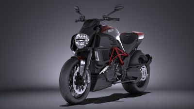 Ducati Diavel Carbon 2015 VRAY