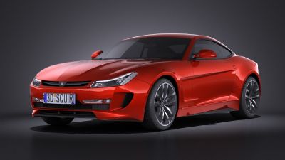 Generic Average Sport Coupe 2015 VRAY