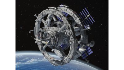 Sci-Fi Space Station