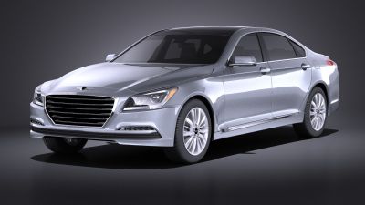 Hyundai Genesis 2016 VRAY