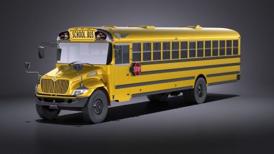 IC CE Series Schoolbus 2017 VRAY