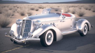 Auburn Speedster 851 - 1935 desert studio
