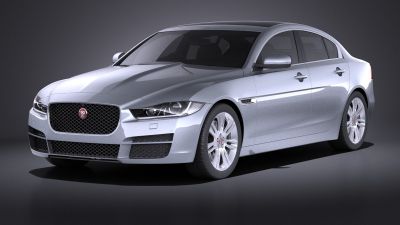 Jaguar XE 2017 VRAY