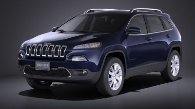 Jeep Cherokee Limited 2016 VRAY
