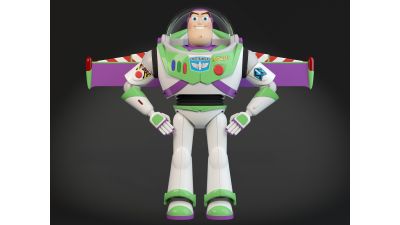 Buzz Lightyear Toy Story rigged for 3dsmax
