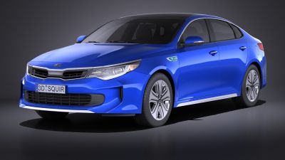 Kia Optima Hybrid 2017 VRAY