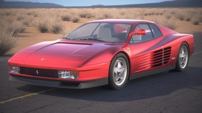 Ferrari Testarossa 1984 Desert Studio