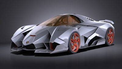 Lamborghini Egoista VRAY