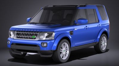 Land Rover Discovery 2014 VRAY