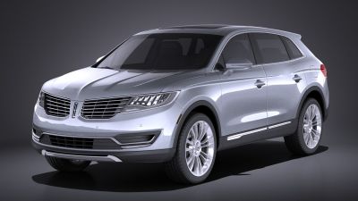 Lincoln MKX 2017 VRAY
