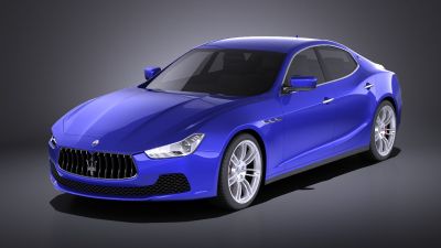 Maserati Ghibli 2016 VRAY