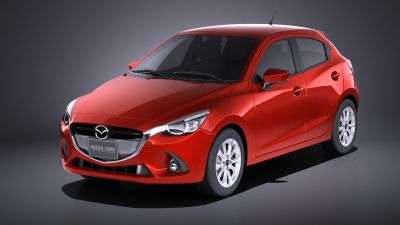 Mazda 2 2017 VRAY