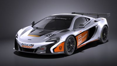 McLaren 650S Sprint 2017 VRAY