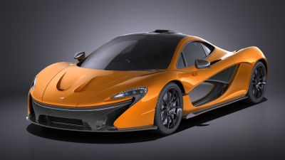 McLaren P1 Concept 2013 VRAY