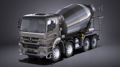 Mercedes-Benz Axor 3240B Cement Mixer 2017 VRAY