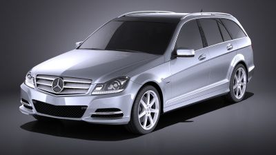 Mercedes-Benz C class Estate 2012 VRAY