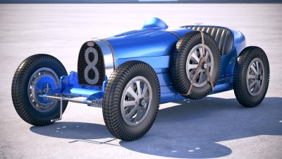 Bugatti Type 35 1925-1929 VRAY