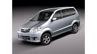 Toyota Avanza 2005-2010 3D Model