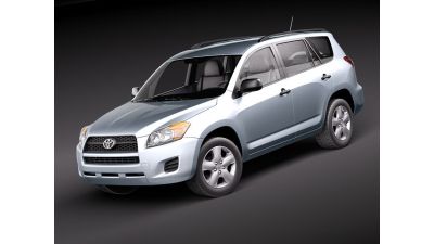 Toyota RAV4 2010 base 3D Model