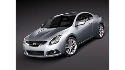 Nissan Altima Coupe 2010 3D Model