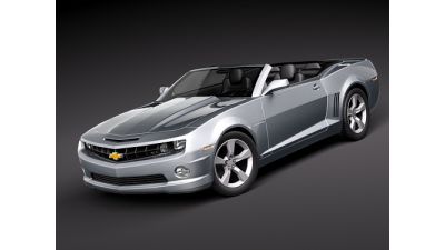 Chevrolet Camaro Convertible 2010 3D Model