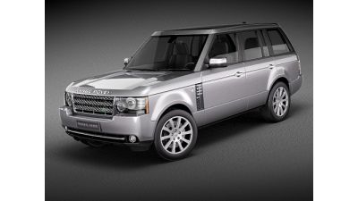 Range Rover 2010 3D Model