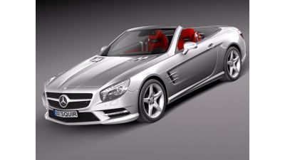 Mercedes-Benz SL Class 2013 3D Model