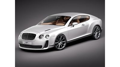 Bentley Continental supersport 2010 3D Model