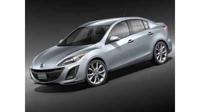 Mazda 3 Sedan 3D Model