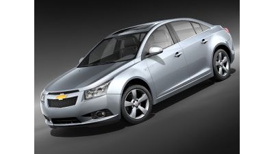 Chevrolet Cobalt Cruze 2010 3D Model