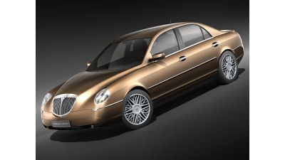 Lancia Thesis 3D Model