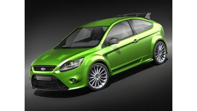 Ford Focus RS 2009 3D Model