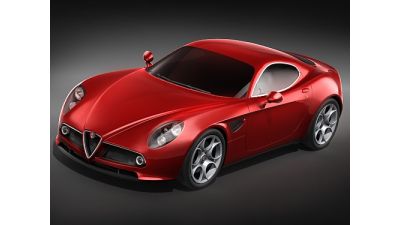 Alfa Romeo 8c Competizione midpoly