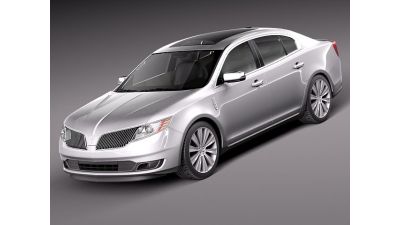 Lincoln MKS 2013 3D Model