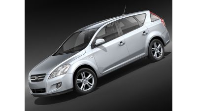 Kia Ceed Sporty Wagon 3D Model