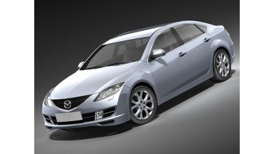 Mazda 6 2008 3D Model