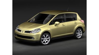 Nissan Tiida Versa 3D Model