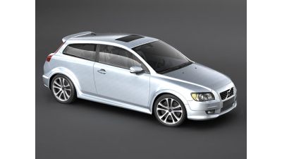 Volvo c30 Hatchback 3D Model