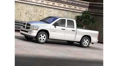 Dodge Ram 2007 double cab lowpoly