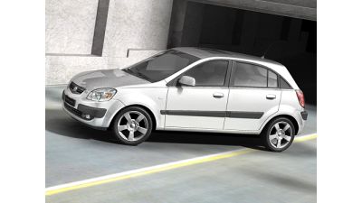 Kia Rio 2006 hatchback 3D Model