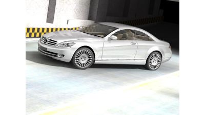 Mercedes CL 2007 3D Model