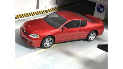 Chevrolet monte carlo 2006 3D Model