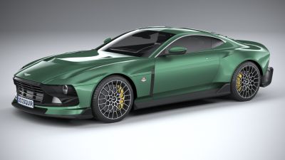 Aston Martin Valour 2024 LowPoly