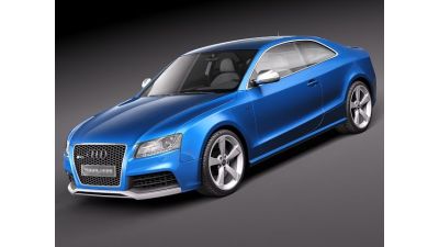 Audi RS5 2011 3D Model